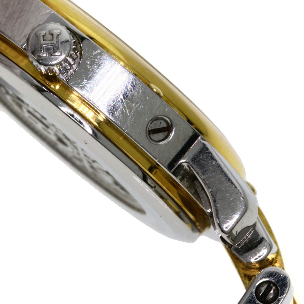 HERMES エルメス CL3.240 クリッパー 腕時計 SS レディース 中古