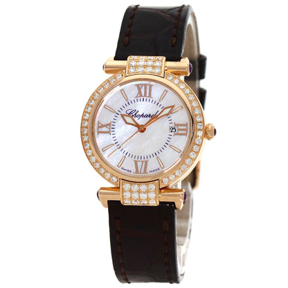 Chopard ショパール インペリアーレ 28mm ダイヤモンド 腕時計 K18PG レディース 中古