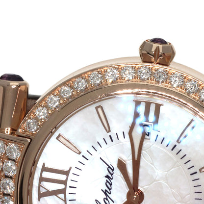 Chopard ショパール インペリアーレ 28mm ダイヤモンド 腕時計 K18PG レディース 中古