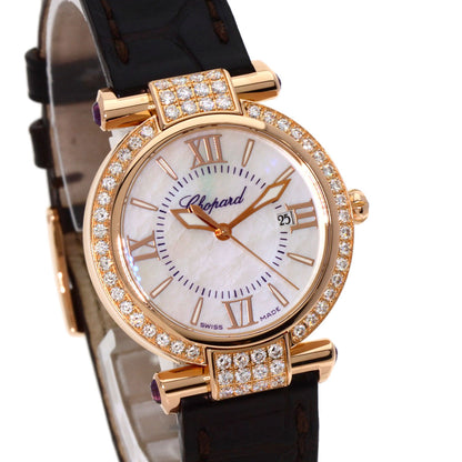 Chopard ショパール インペリアーレ 28mm ダイヤモンド 腕時計 K18PG レディース 中古