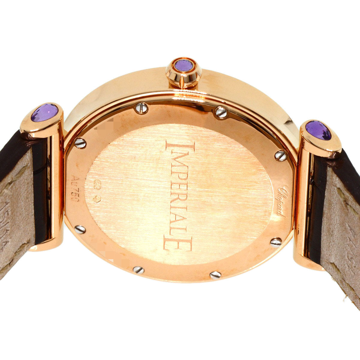 Chopard ショパール インペリアーレ 28mm ダイヤモンド 腕時計 K18PG レディース 中古