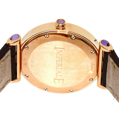 Chopard ショパール インペリアーレ 28mm ダイヤモンド 腕時計 K18PG レディース 中古