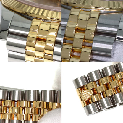 ROLEX ロレックス 116233G デイトジャスト 10P ダイヤモンド 腕時計 SS メンズ 中古