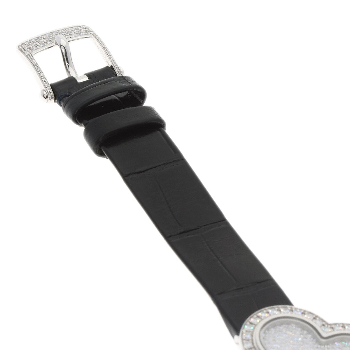 Van Cleef & Arpels ヴァンクリーフ＆アーペル VCARO4HR00 アルハンブラ 腕時計 K18WG レディース 中古