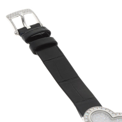 Van Cleef & Arpels ヴァンクリーフ＆アーペル VCARO4HR00 アルハンブラ 腕時計 K18WG レディース 中古