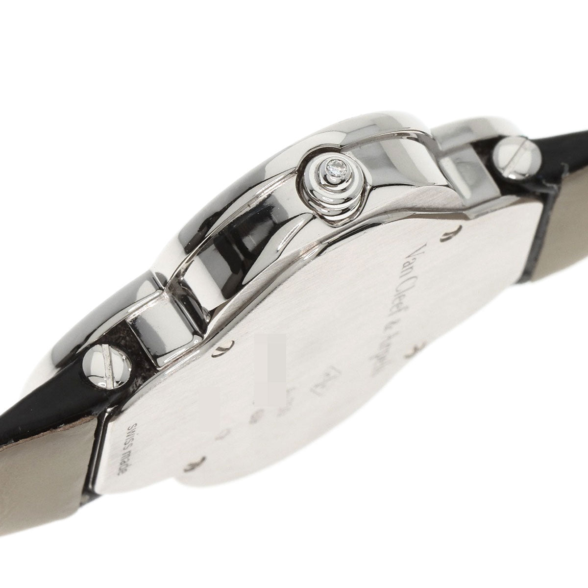 Van Cleef & Arpels ヴァンクリーフ＆アーペル VCARO4HR00 アルハンブラ 腕時計 K18WG レディース 中古