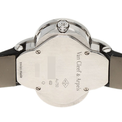 Van Cleef & Arpels ヴァンクリーフ＆アーペル VCARO4HR00 アルハンブラ 腕時計 K18WG レディース 中古