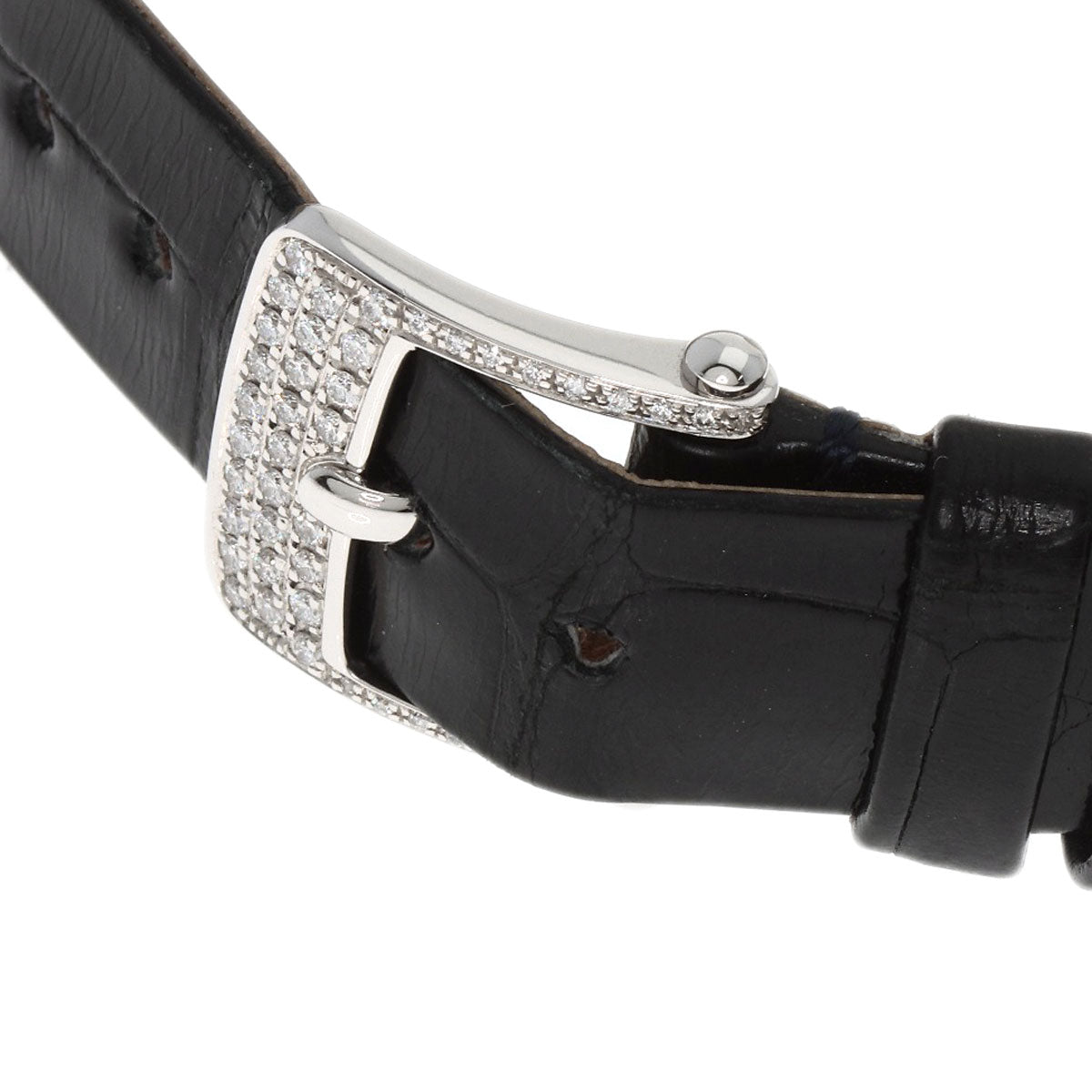 Van Cleef & Arpels ヴァンクリーフ＆アーペル VCARO4HR00 アルハンブラ 腕時計 K18WG レディース 中古