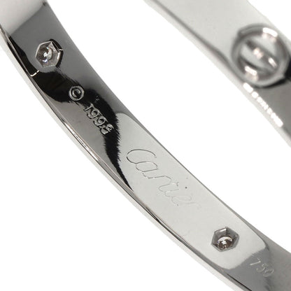 CARTIER カルティエ ラブブレス 6P ダイヤモンド ドライバー付き #16 ブレスレット K18WG レディース 中古