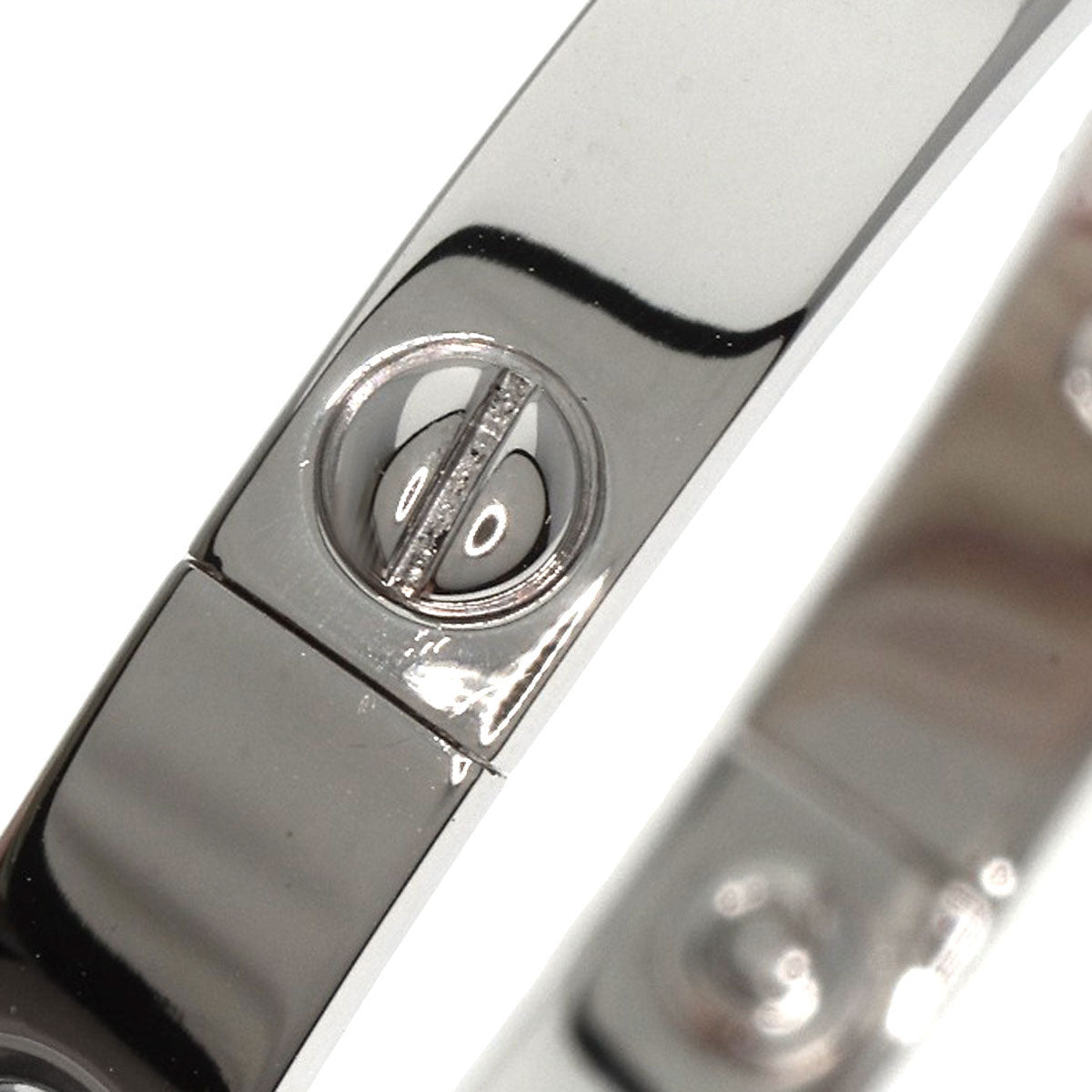 CARTIER カルティエ ラブブレス 6P ダイヤモンド ドライバー付き #16 ブレスレット K18WG レディース 中古