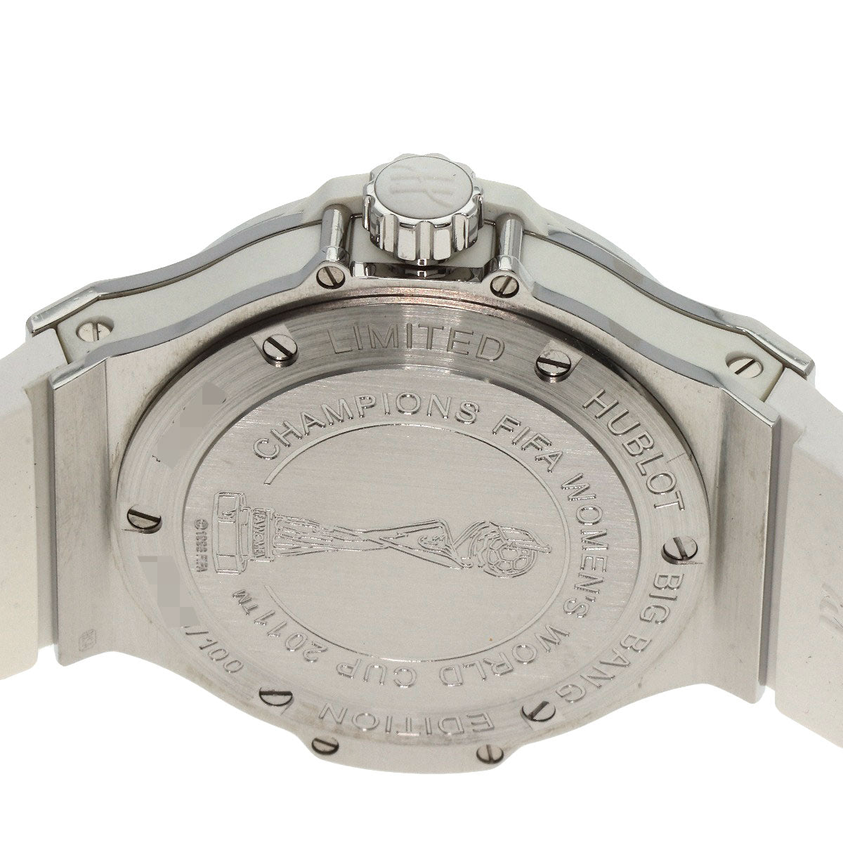 HUBLOT ウブロ 361.SE.2090.RW.1104.NAS11 ビッグバンダイヤモンド FIFAウィメンズワールドカップ2011 世界100本限定 腕時計 SS レディース 中古