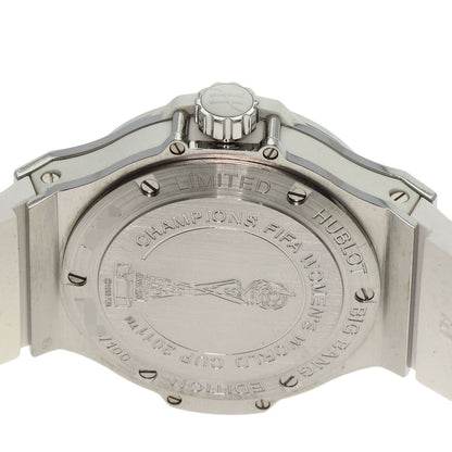 HUBLOT ウブロ 361.SE.2090.RW.1104.NAS11 ビッグバンダイヤモンド FIFAウィメンズワールドカップ2011 世界100本限定 腕時計 SS レディース 中古