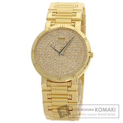 PIAGET ピアジェ 84023K81 ダンサー ダイヤモンド 腕時計 K18YG メンズ 中古