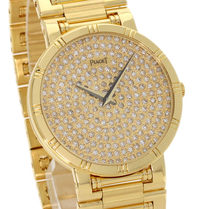 PIAGET ピアジェ 84023K81 ダンサー ダイヤモンド 腕時計 K18YG メンズ 中古