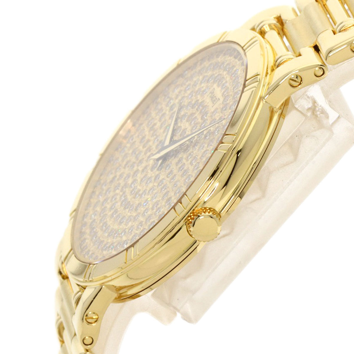PIAGET ピアジェ 84023K81 ダンサー ダイヤモンド 腕時計 K18YG メンズ 中古