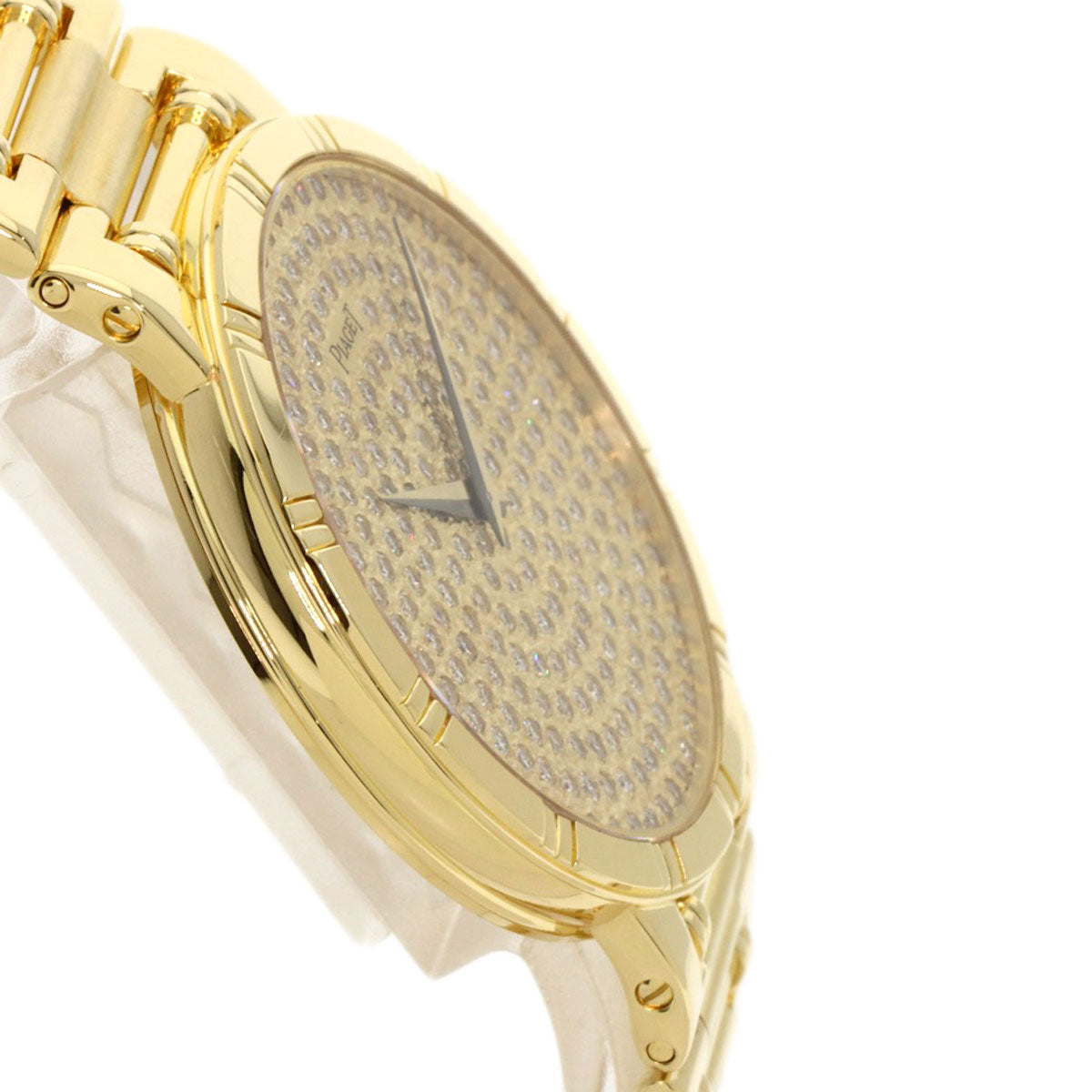 PIAGET ピアジェ 84023K81 ダンサー ダイヤモンド 腕時計 K18YG メンズ 中古