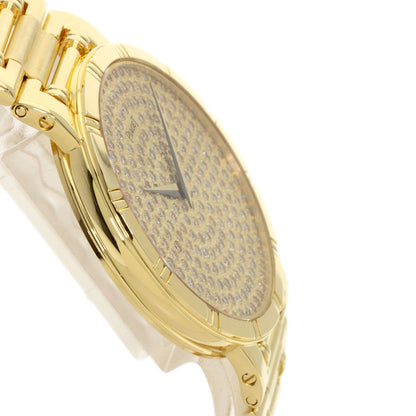 PIAGET ピアジェ 84023K81 ダンサー ダイヤモンド 腕時計 K18YG メンズ 中古