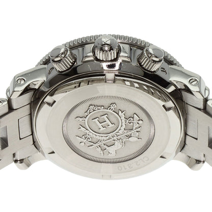 HERMES エルメス CL2.310 クリッパー ダイバー クロノグラフ 新バックル 腕時計 SS メンズ 中古