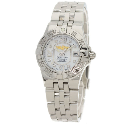 BREITLING ブライトリング A71340 ギャラクテイック 腕時計 SS レディース 中古