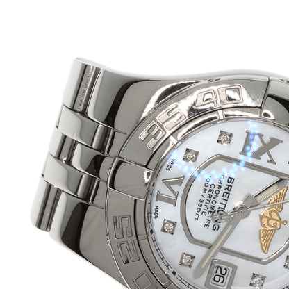 BREITLING ブライトリング A71340 ギャラクテイック 腕時計 SS レディース 中古