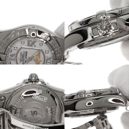 BREITLING ブライトリング A71340 ギャラクテイック 腕時計 SS レディース 中古