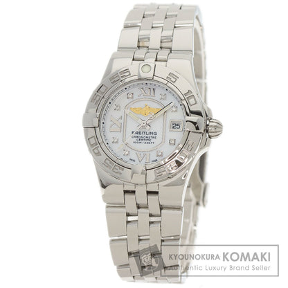 BREITLING ブライトリング A71340 ギャラクテイック 腕時計 SS レディース 中古