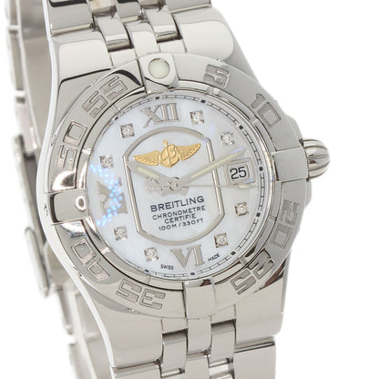 BREITLING ブライトリング A71340 ギャラクテイック 腕時計 SS レディース 中古