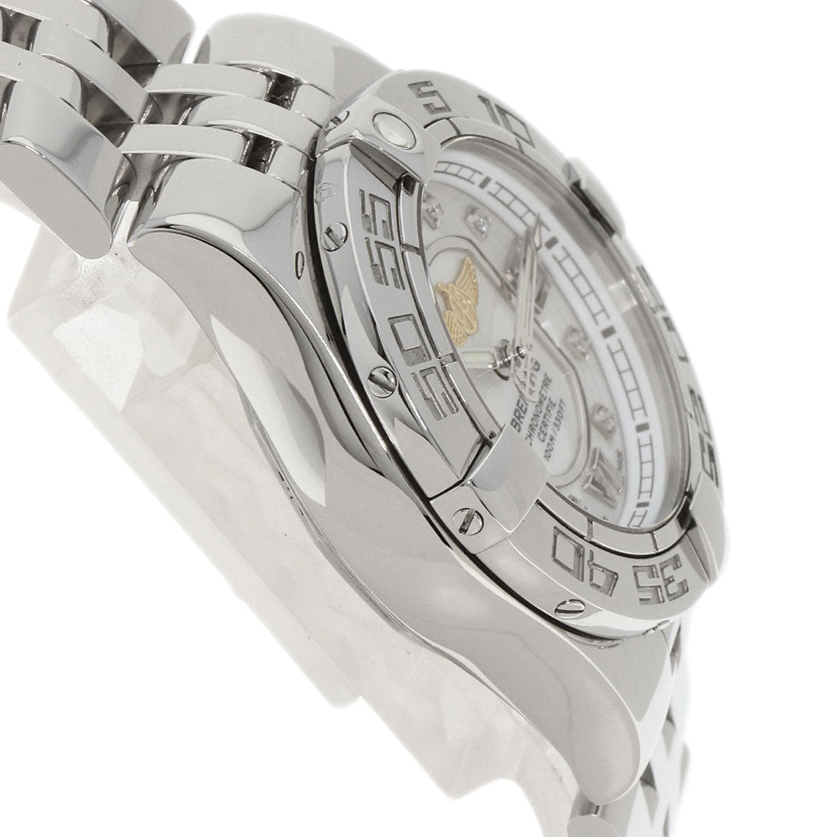 BREITLING ブライトリング A71340 ギャラクテイック 腕時計 SS レディース 中古