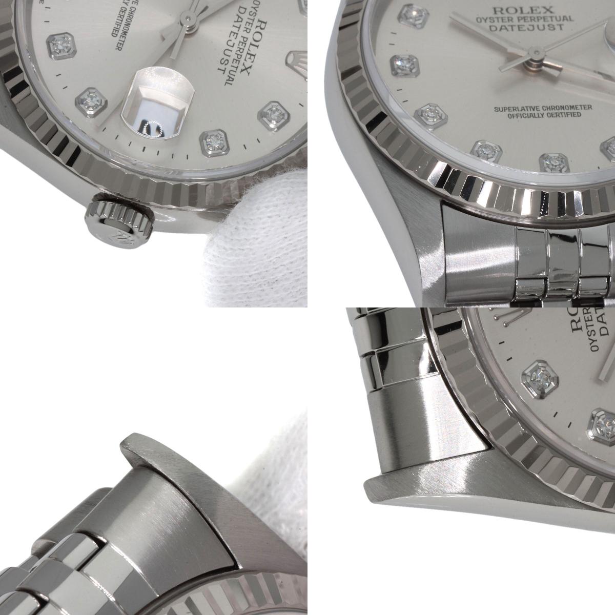 ロレックス 16234G デイトジャスト 10P ダイヤモンド 腕時計 中古 商品画像20