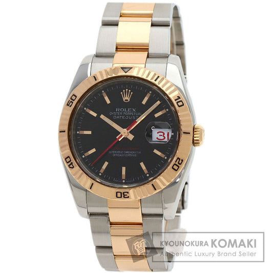 ROLEX ロレックス 116261 デイトジャスト ターノグラフ 腕時計 SS メンズ 中古