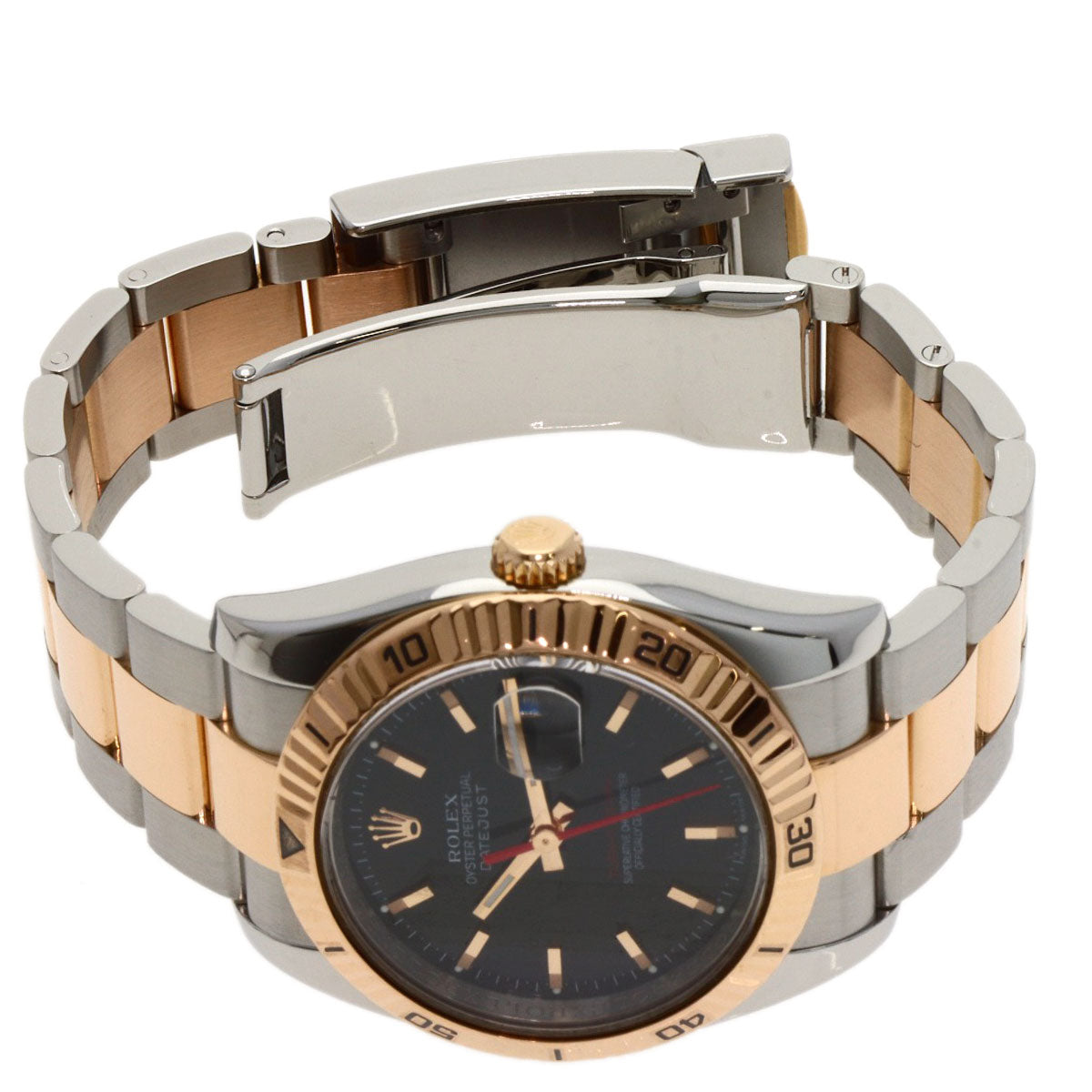 ROLEX ロレックス 116261 デイトジャスト ターノグラフ 腕時計 SS メンズ 中古