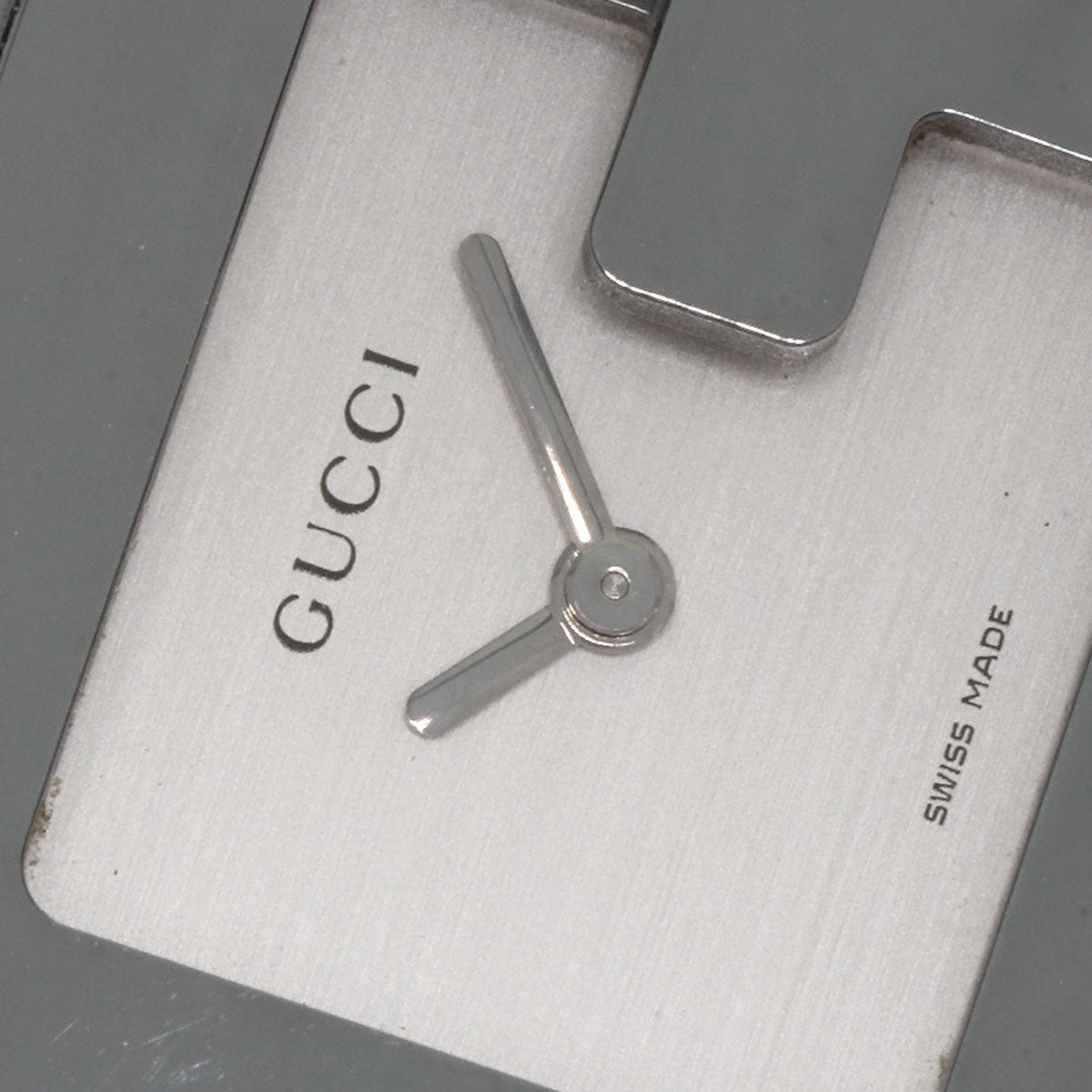 GUCCI グッチ 3600L G スクエア 腕時計 SS レディース 中古