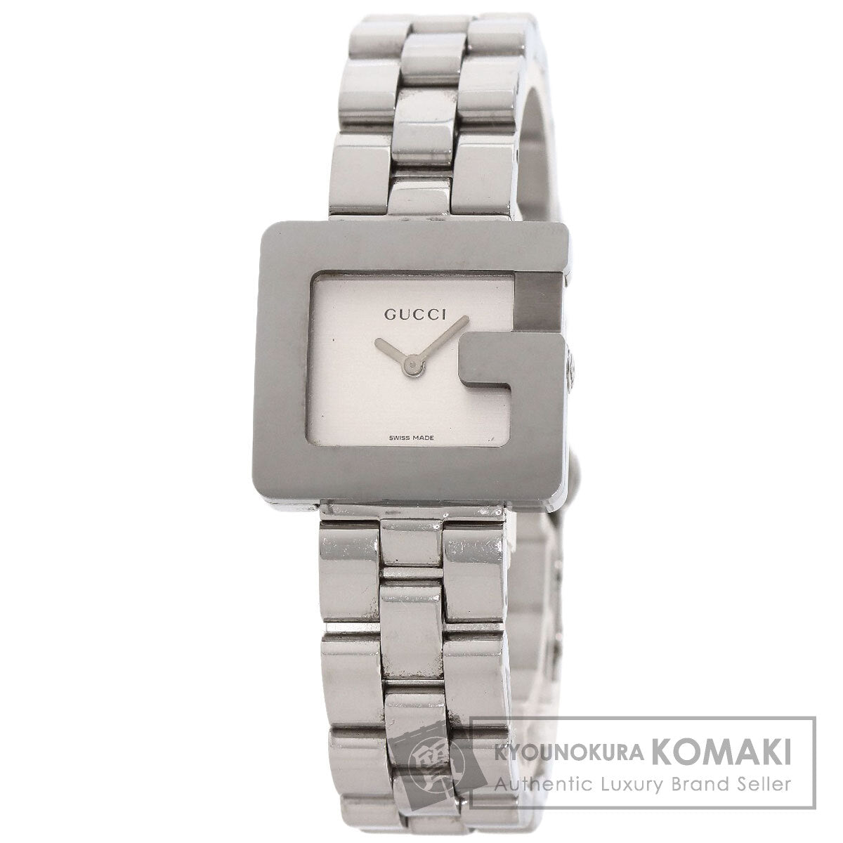 GUCCI グッチ 3600L G スクエア 腕時計 SS レディース 中古