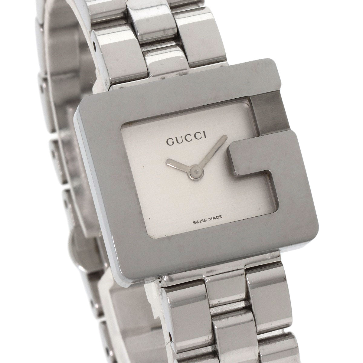 GUCCI グッチ 3600L G スクエア 腕時計 SS レディース 中古