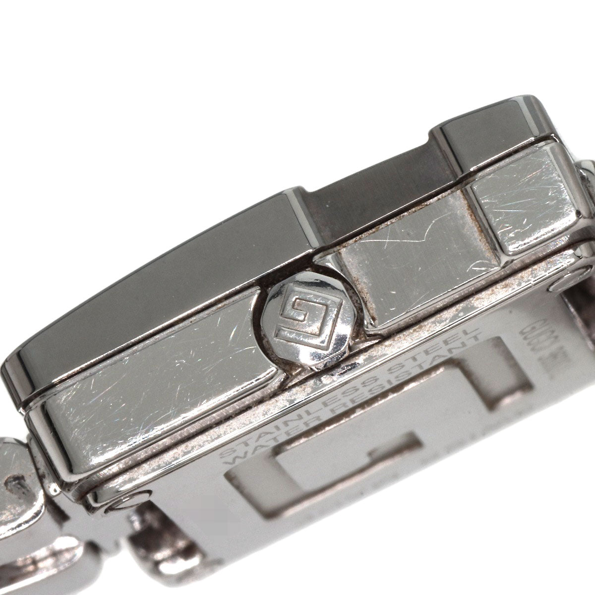 GUCCI グッチ 3600L G スクエア 腕時計 SS レディース 中古