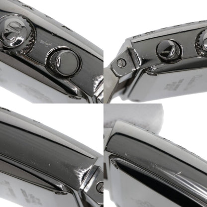 CHRISTIAN DIOR クリスチャンディオール D81-101 リヴァ ダイヤモンドベゼル 腕時計 SS レディース 中古