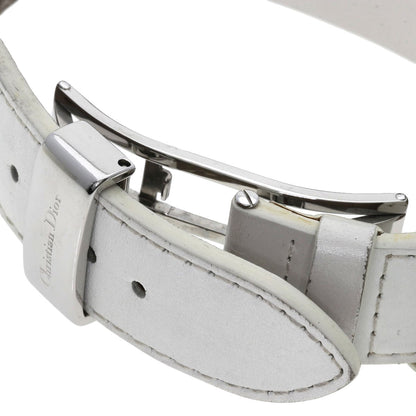 CHRISTIAN DIOR クリスチャンディオール D81-101 リヴァ ダイヤモンドベゼル 腕時計 SS レディース 中古