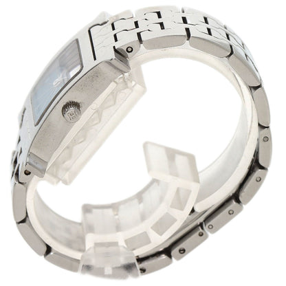 HERMES エルメス HH1.210 Hウォッチ ブルージーン 腕時計 SS レディース 中古