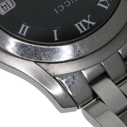 GUCCI グッチ 5500M ラウンドフェイス 腕時計 SS メンズ 中古