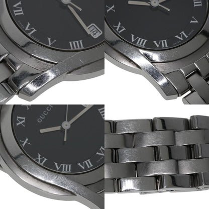 GUCCI グッチ 5500M ラウンドフェイス 腕時計 SS メンズ 中古