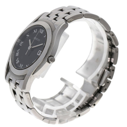 GUCCI グッチ 5500M ラウンドフェイス 腕時計 SS メンズ 中古