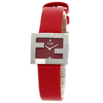 FENDI フェンディ F100101901 フェンディマニア 腕時計 SS レディース 中古