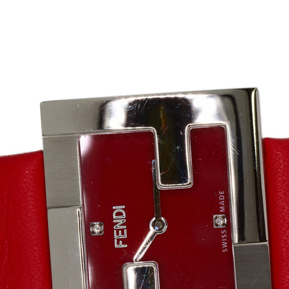 FENDI フェンディ F100101901 フェンディマニア 腕時計 SS レディース 中古