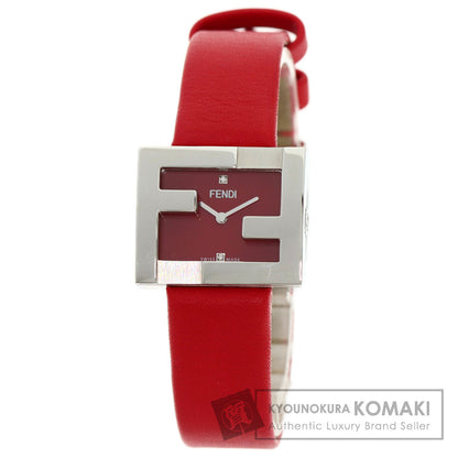 FENDI フェンディ F100101901 フェンディマニア 腕時計 SS レディース 中古