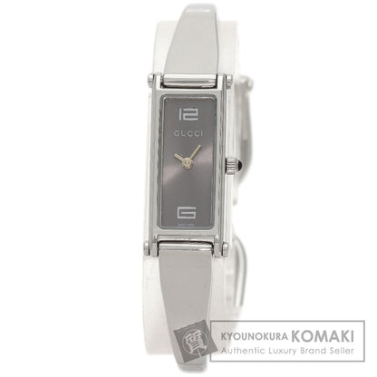 GUCCI グッチ 1500L スクエアフェイス 腕時計 SS レディース 中古