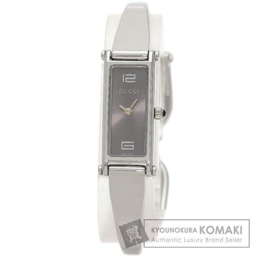GUCCI グッチ 1500L スクエアフェイス 腕時計 SS レディース 中古