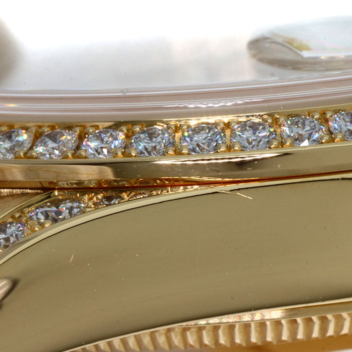 ROLEX ロレックス 118388A デイデイト 10P ダイヤモンド 腕時計 K18YG メンズ 中古