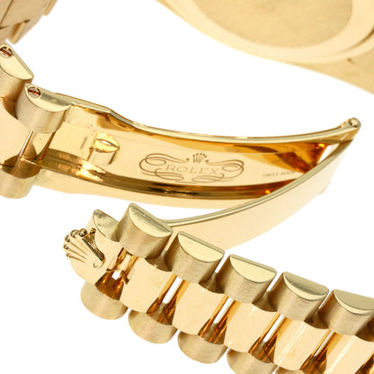 ROLEX ロレックス 118388A デイデイト 10P ダイヤモンド 腕時計 K18YG メンズ 中古