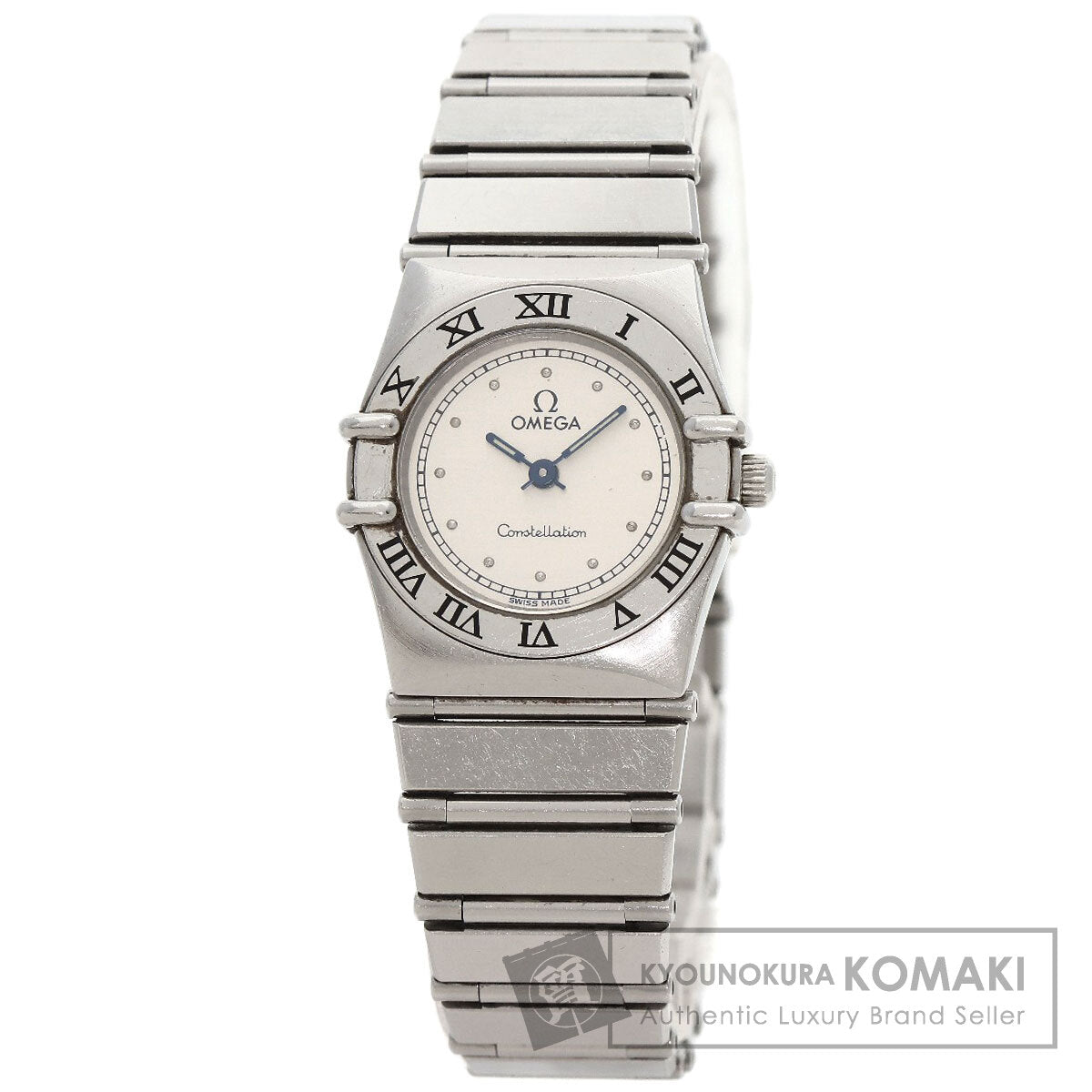 OMEGA オメガ コンステレーション フラットベゼル 腕時計 SS レディース 中古