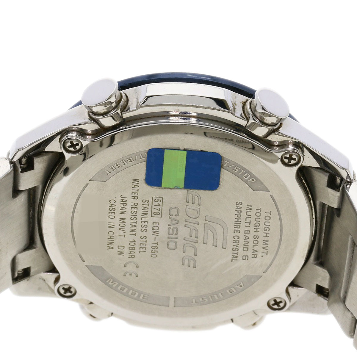 CASIO カシオ EQW-T650DB2AJF エディフィス 腕時計 SS メンズ 中古